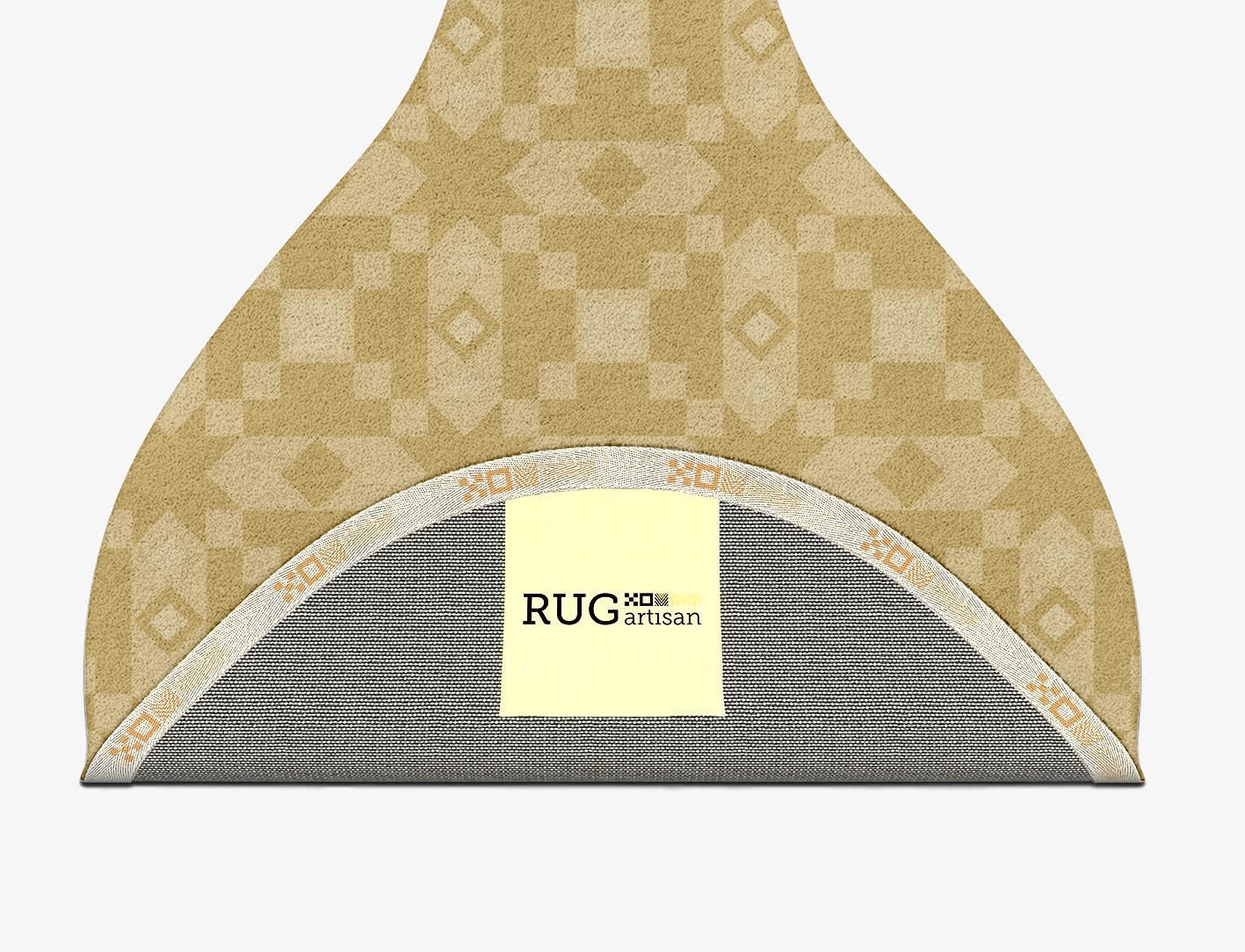 Zeus Minimalist Drop Hand Tufted Pure Wool Custom Rug by Rug Artisan