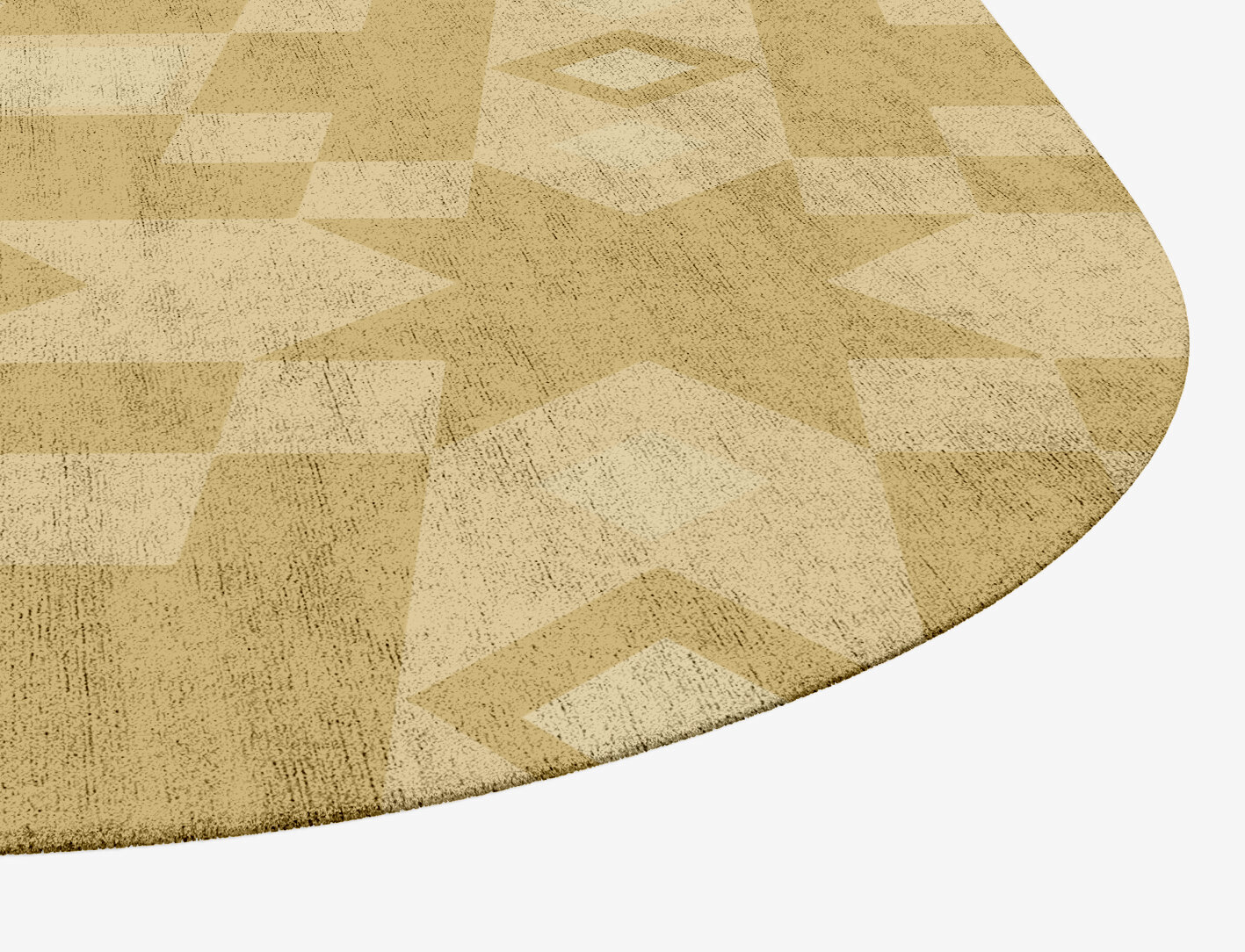 Zeus Minimalist Eight Hand Tufted Bamboo Silk Custom Rug by Rug Artisan
