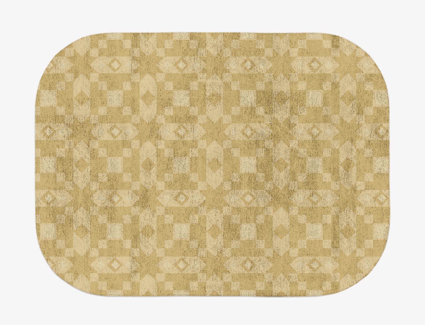 Zeus Minimalist Oblong Hand Tufted Bamboo Silk Custom Rug by Rug Artisan