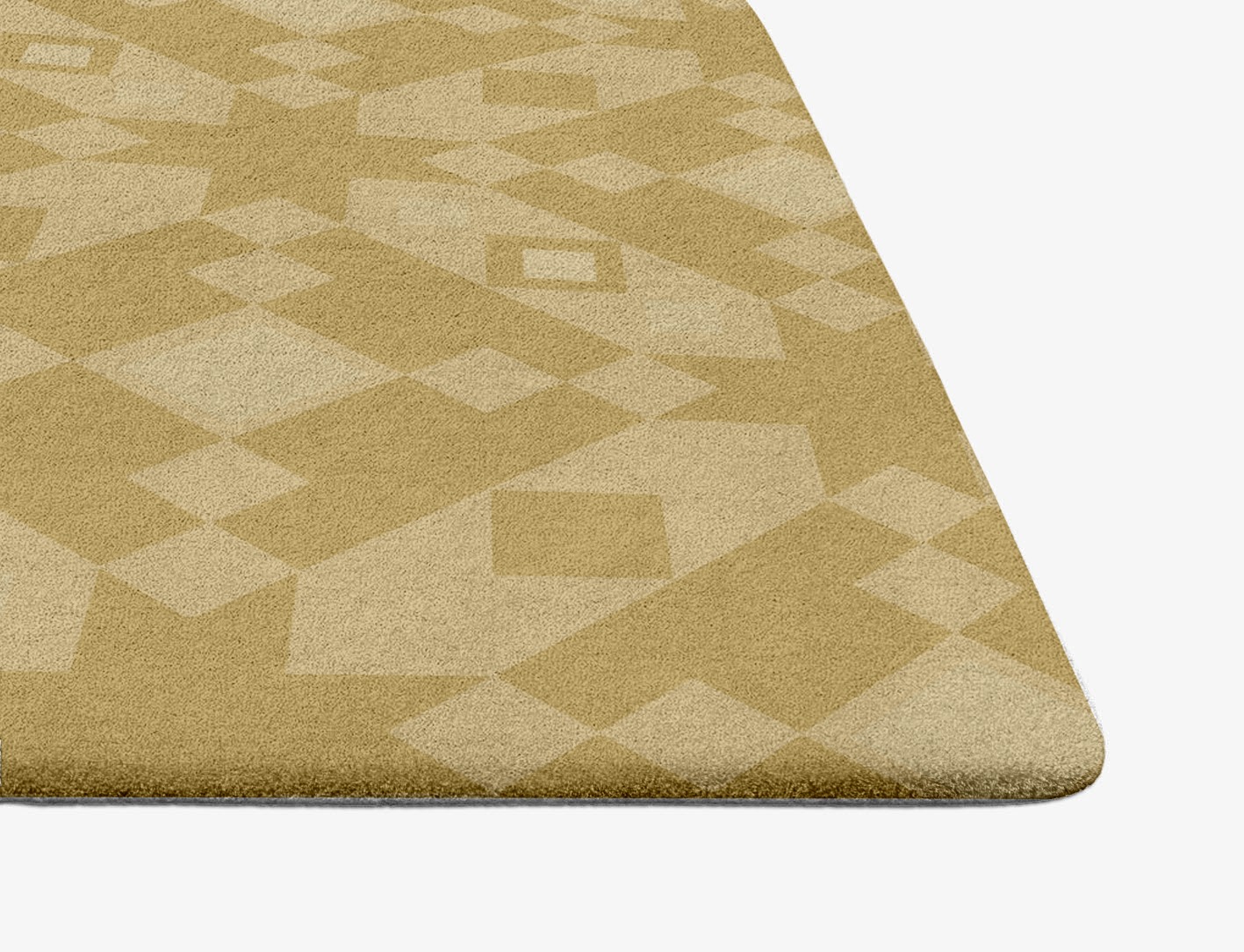 Zeus Minimalist Ogee Hand Tufted Pure Wool Custom Rug by Rug Artisan