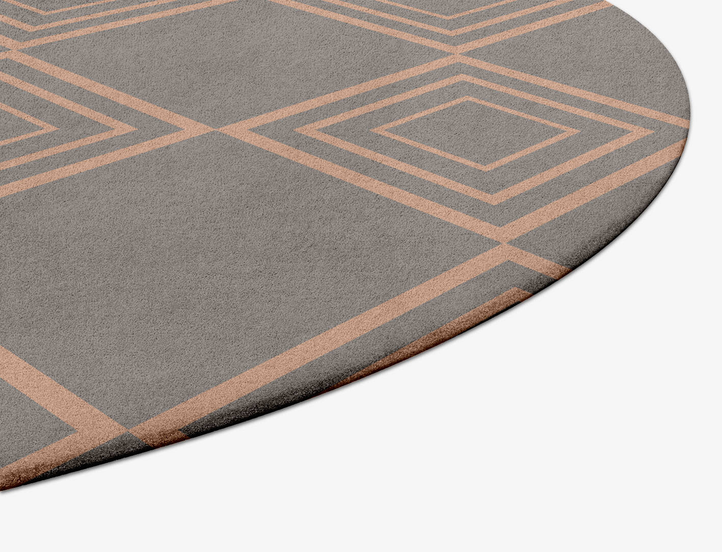 Zircon Minimalist Capsule Hand Tufted Pure Wool Custom Rug by Rug Artisan