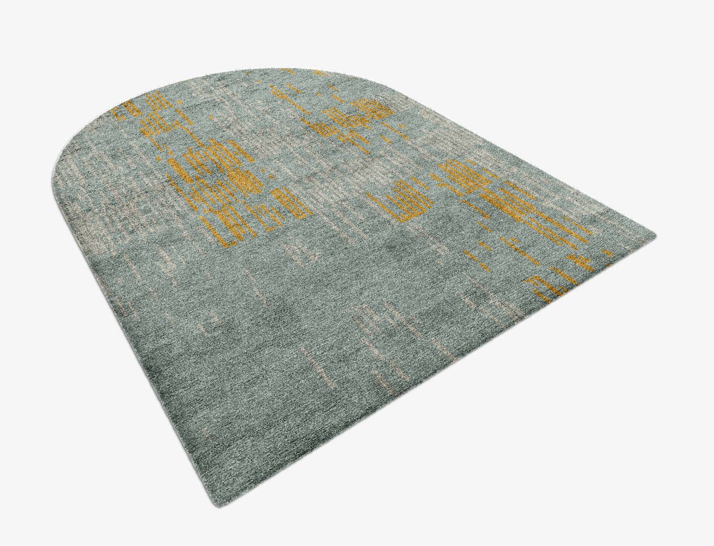 Zorina  Arch Hand Knotted Bamboo Silk Custom Rug by Rug Artisan