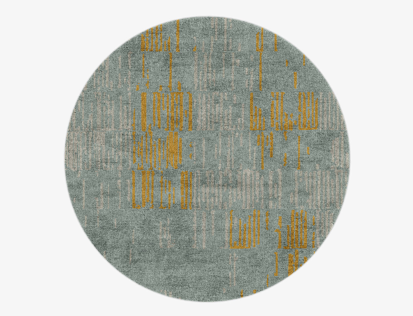 Zorina  Round Hand Knotted Bamboo Silk Custom Rug by Rug Artisan