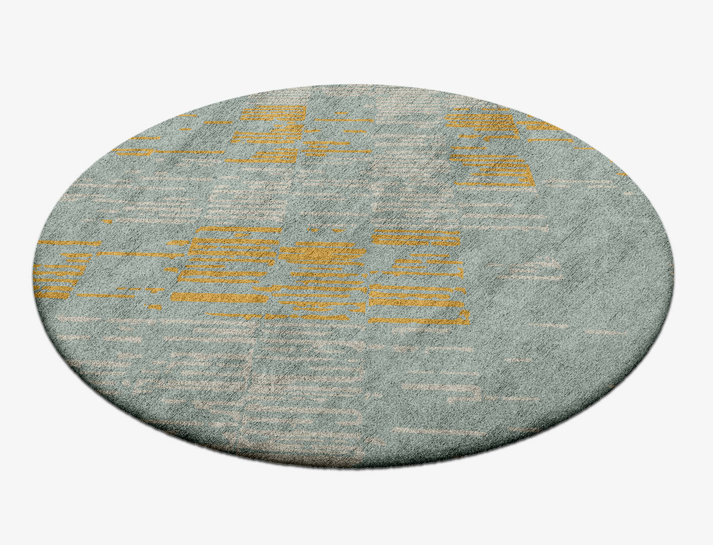 Zorina  Round Hand Tufted Bamboo Silk Custom Rug by Rug Artisan